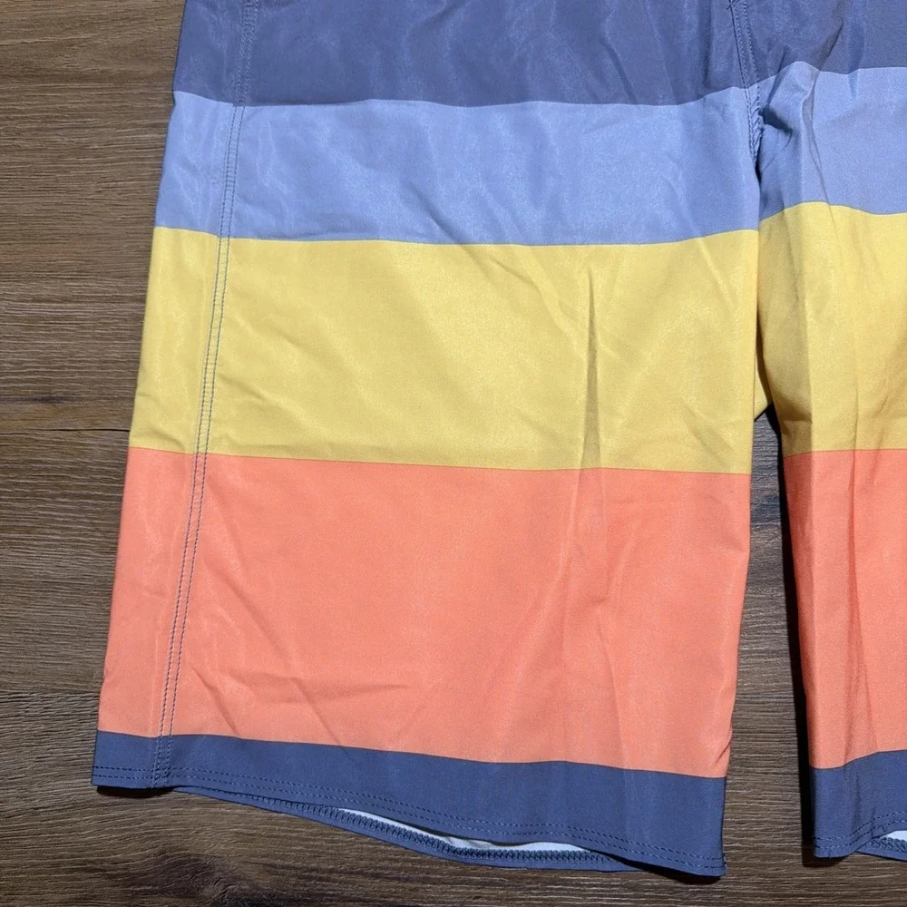 Patagonia Men's 31 Hydropeak Boardshorts 21 Swim High UPF The Point Current Blue